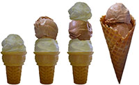 Colorado Custard Company: Cones